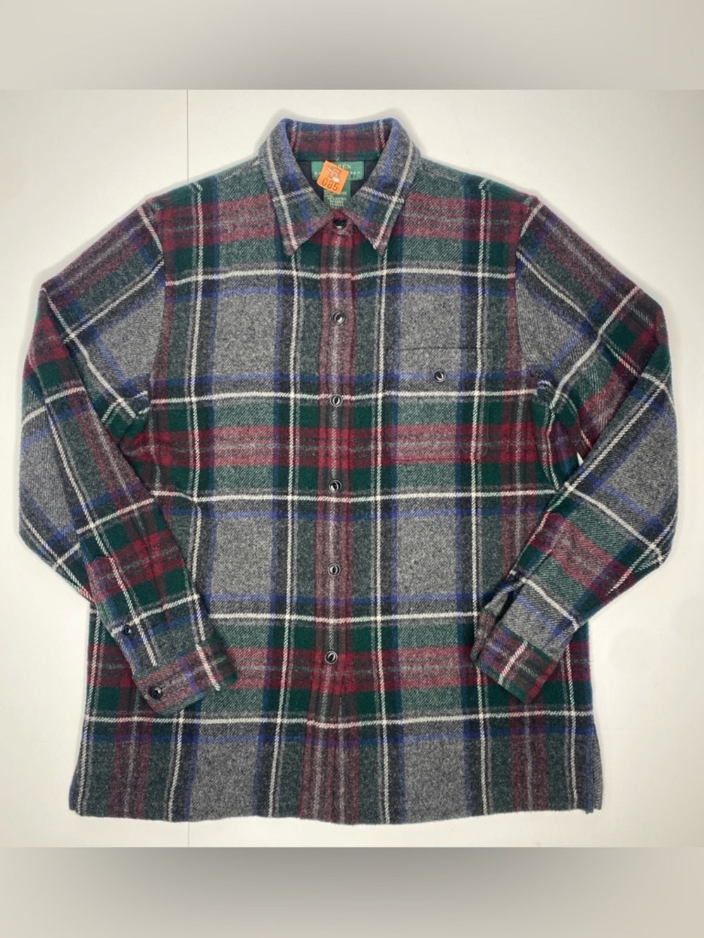 Ralph Lauren Lambswool Heavy Flannel
Shacket Sz Petite Med Like New